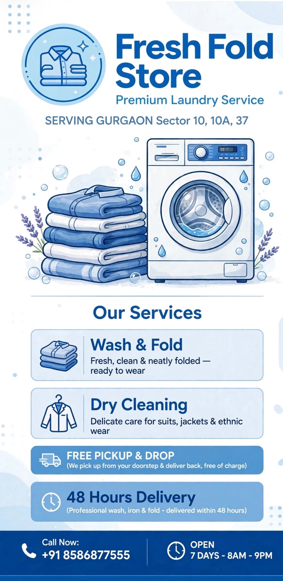 Laundry Service - Sector 10, 10A, 37 Gurgaon